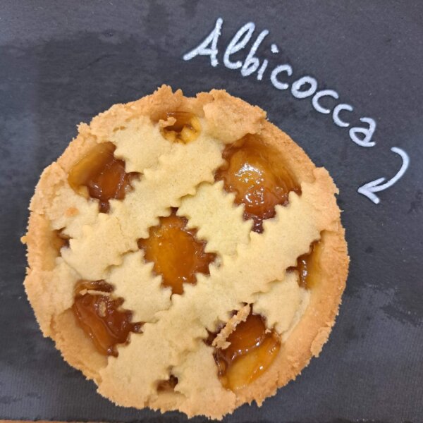 crostata con marmellata di albicocche