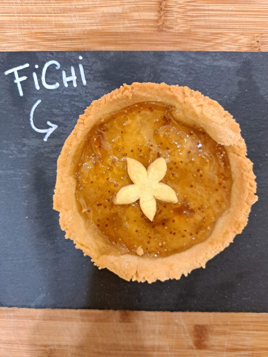 crostata con marmellata di fichi